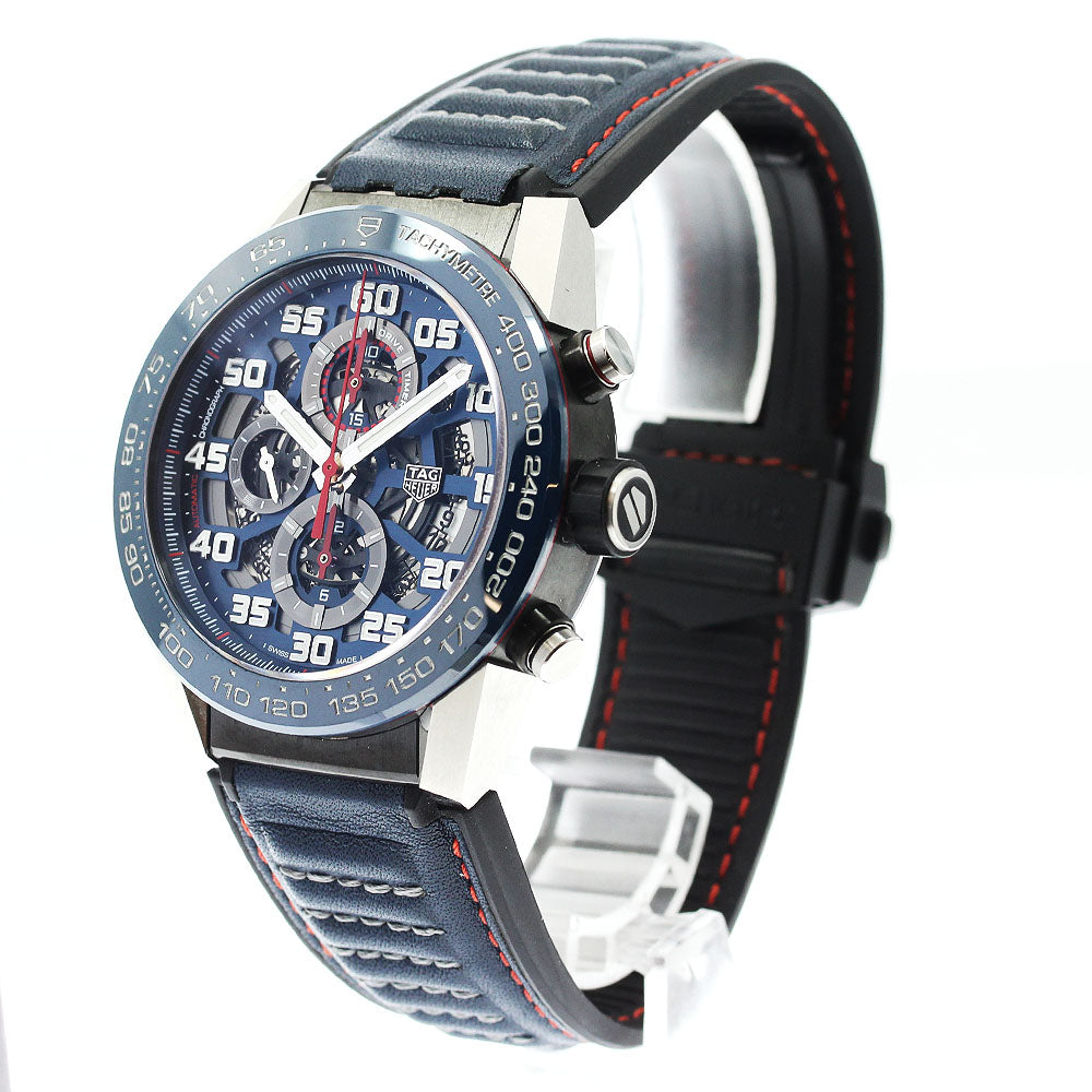 TAG Heuer Car2A1N.FT6100 Carrera Calibre Heuer 01 Red Bull Racing Automatic Men's Watch Excellent Condition with Warranty.