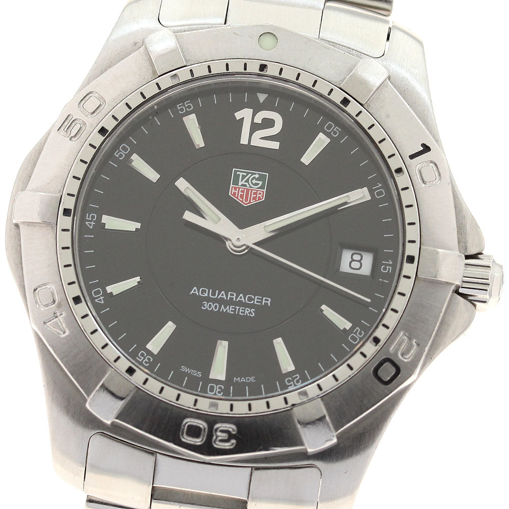 TAG Heuer WAF1110.BA0800 Aquaracer Date Quartz Men's Watch with Warranty