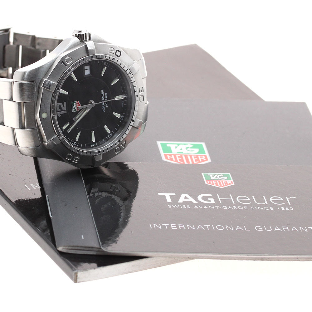 TAG Heuer WAF1110.BA0800 Aquaracer Date Quartz Men's Watch with Warranty