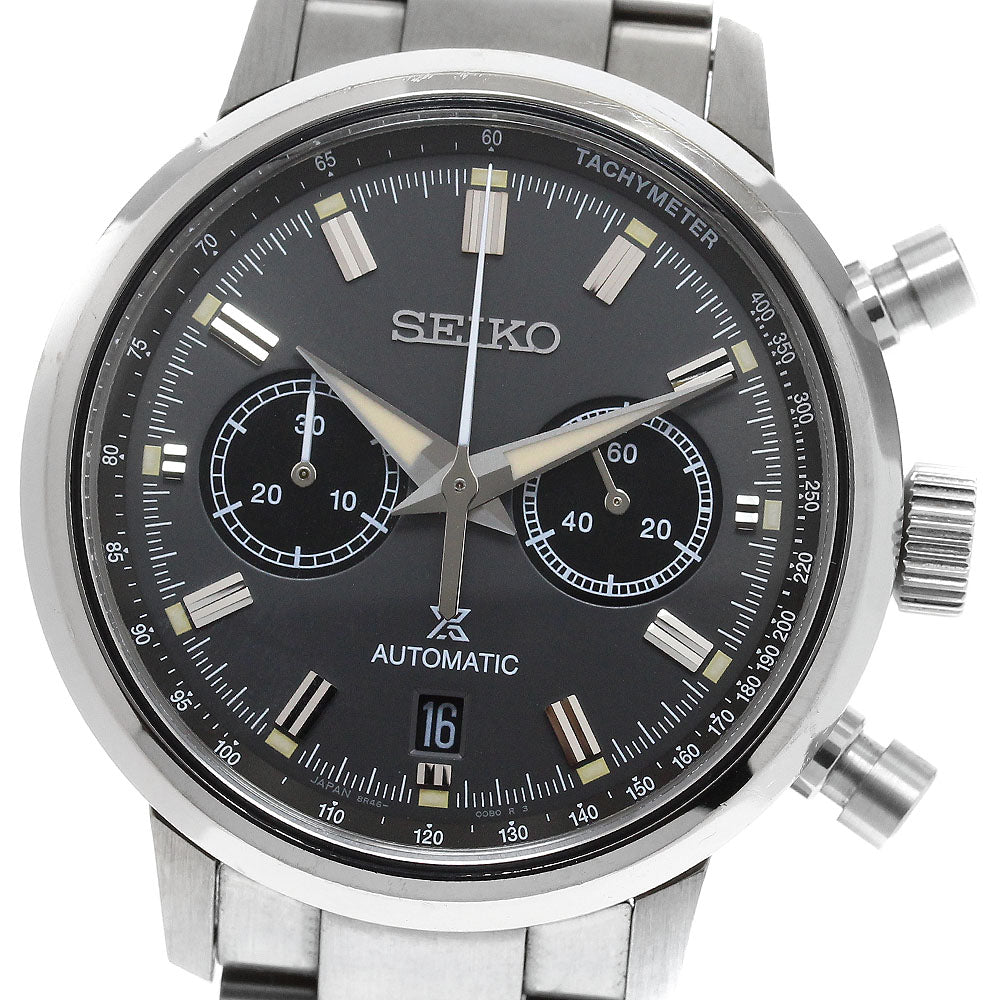 SEIKO SBEC009/8R46-00B0 Prospex Speedtimer Mechanical Chronograph Automatic Men's Watch with Warranty