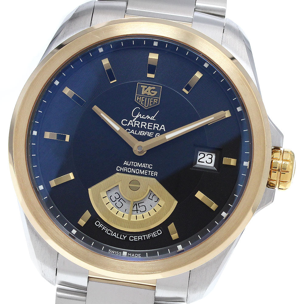 TAG Heuer WAV515A Grand Carrera Caliber 6 Date Automatic Men's Watch (Good Condition)