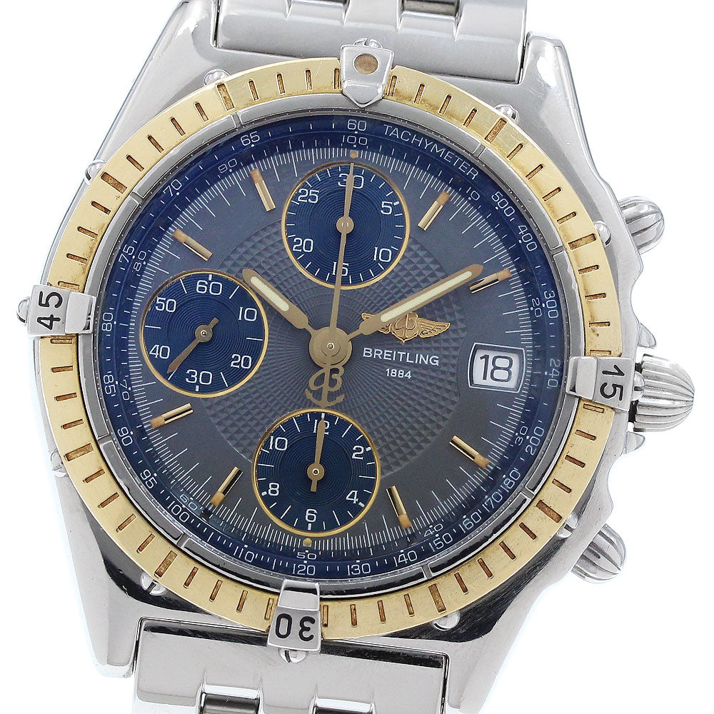 BREITLING D13050.1 Chronomat YG Bezel Date Automatic Men's Watch