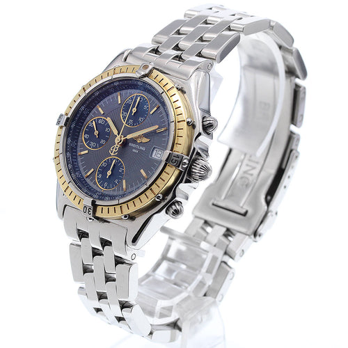 BREITLING D13050.1 Chronomat YG Bezel Date Automatic Men's Watch