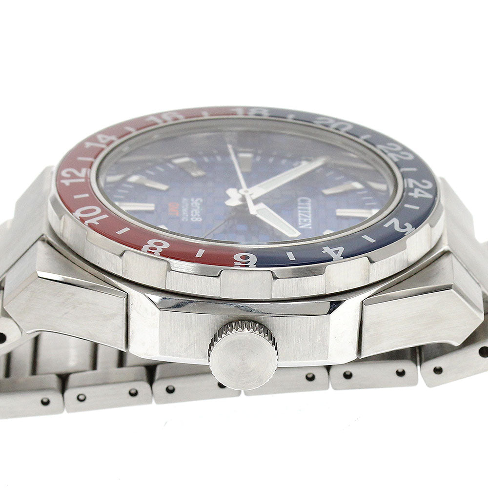 CITIZEN 9054-0065X02/NB6030-59L Series 8 Date GMT Automatic Men's Watch