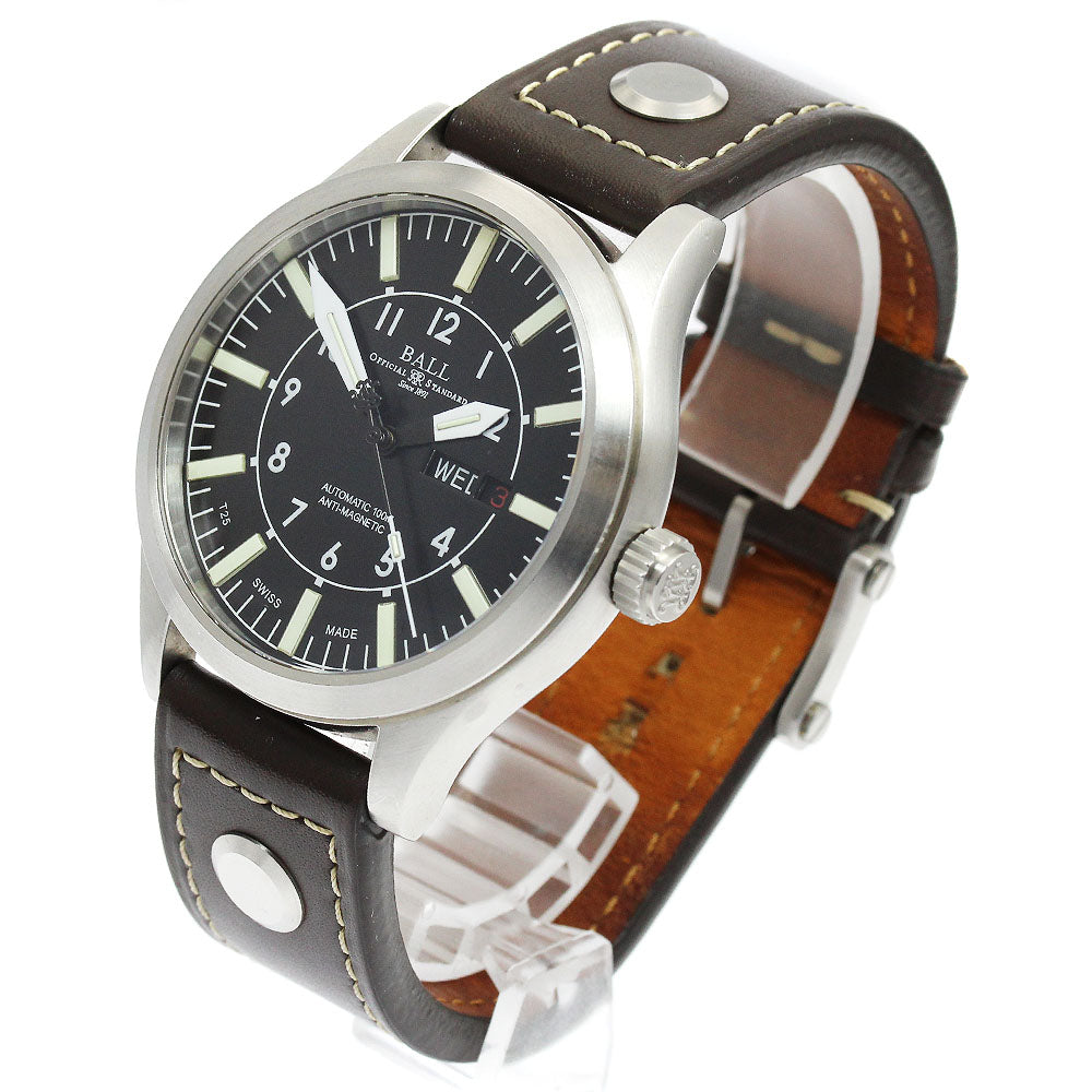 BALL WATCH NM1086C Engineer Master II Aviator Day-Date Automatic Men's Watch