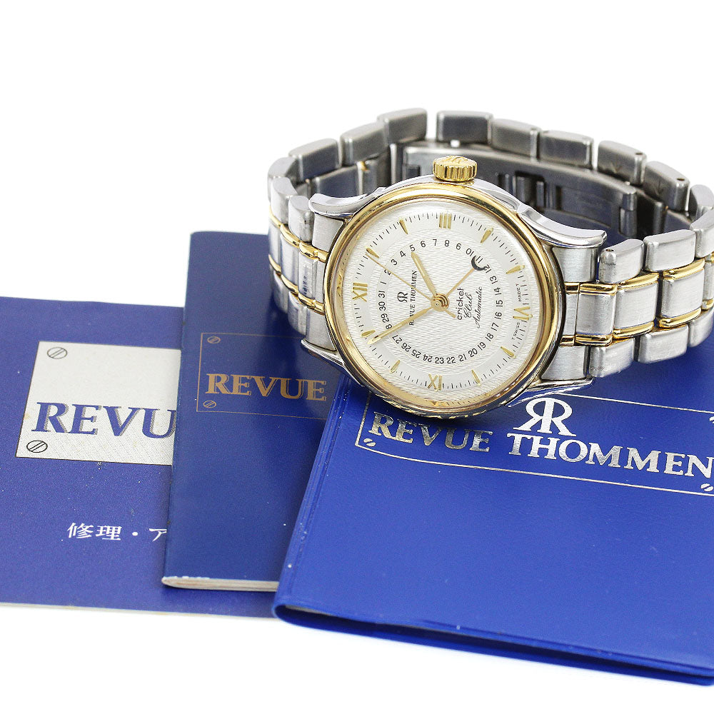 REVUE THOMMEN 6114001 Cricket Club Pointer Date Automatic Men's Watch with Warranty