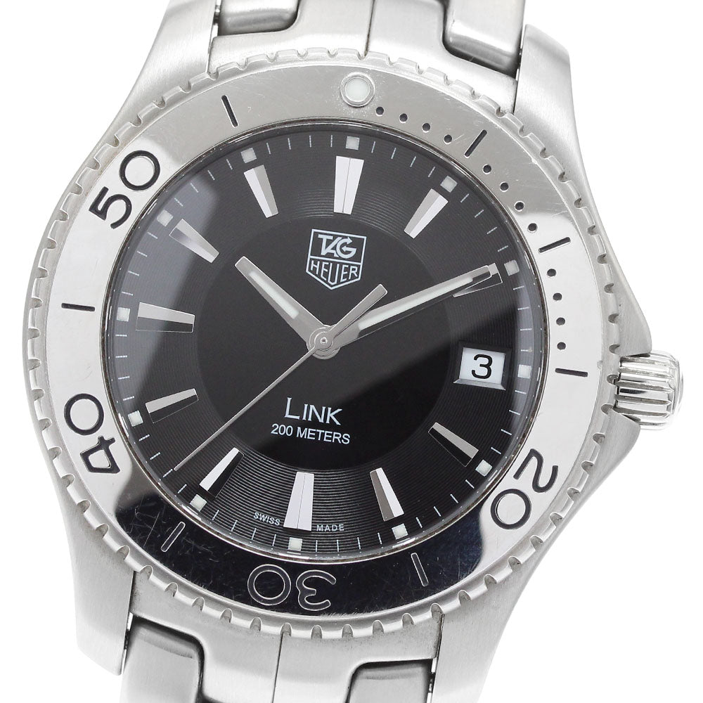 TAG Heuer WJ1110-0 Link Date Quartz Men's Watch with Warranty