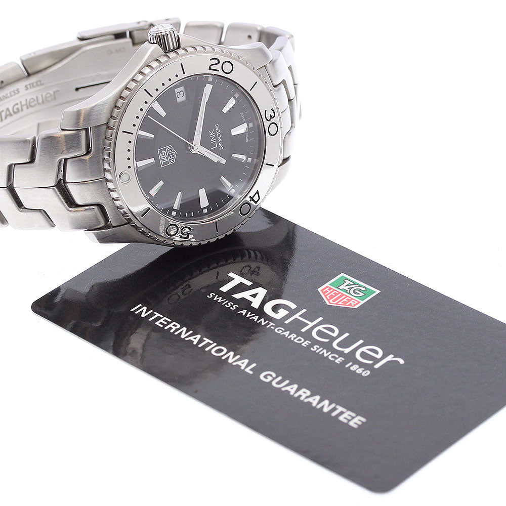TAG Heuer WJ1110-0 Link Date Quartz Men's Watch with Warranty