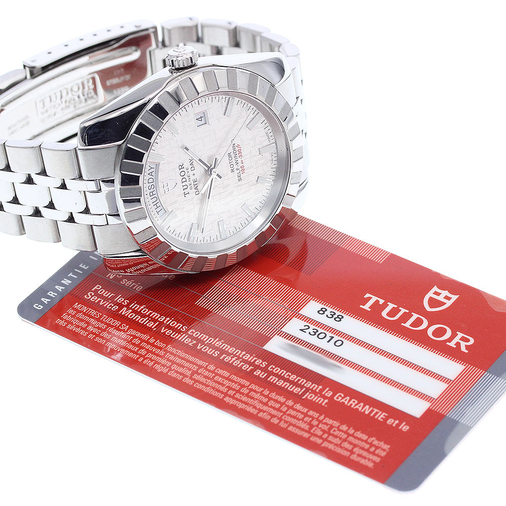 TUDOR 23010 Classic Date-Day Automatic Men's Watch Excellent Condition with Warranty.