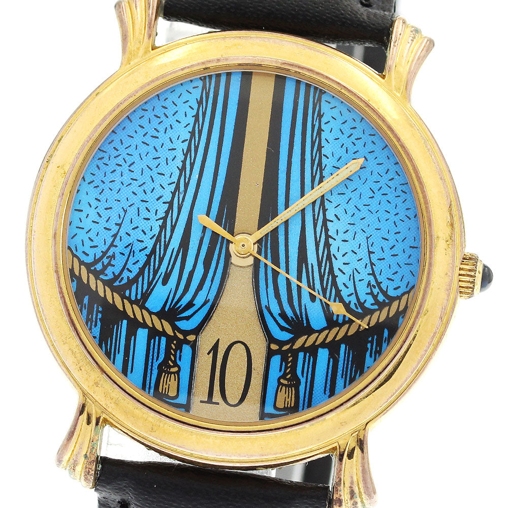 VINCENT CALABRESE Initial Limited Edition Jumping Hour Quartz Men's Watch