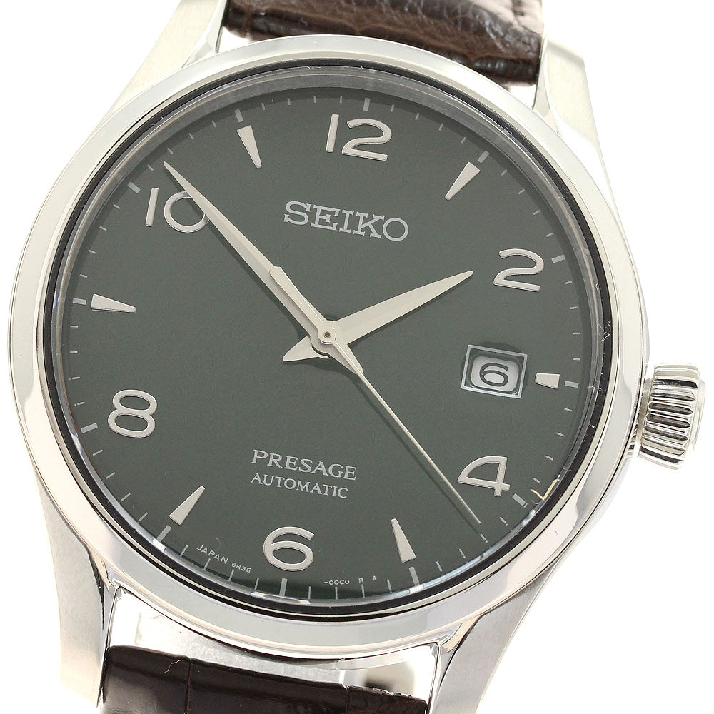 SEIKO SARX063/6R35-00C0 Presage Enamel Dial Limited Edition of 2000 Automatic Men's Watch Excellent Condition with Box
