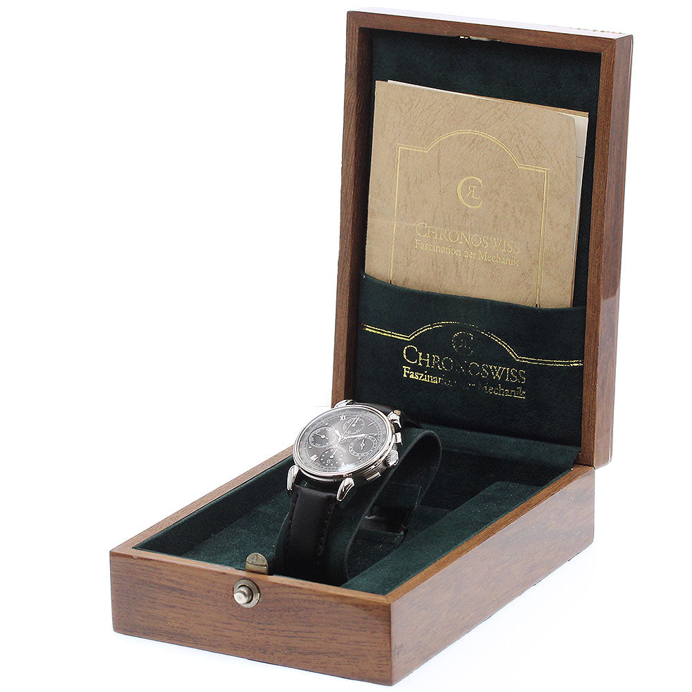 Chronoswiss CH7443 Classic Chronograph Automatic Men's Watch with Inner Box