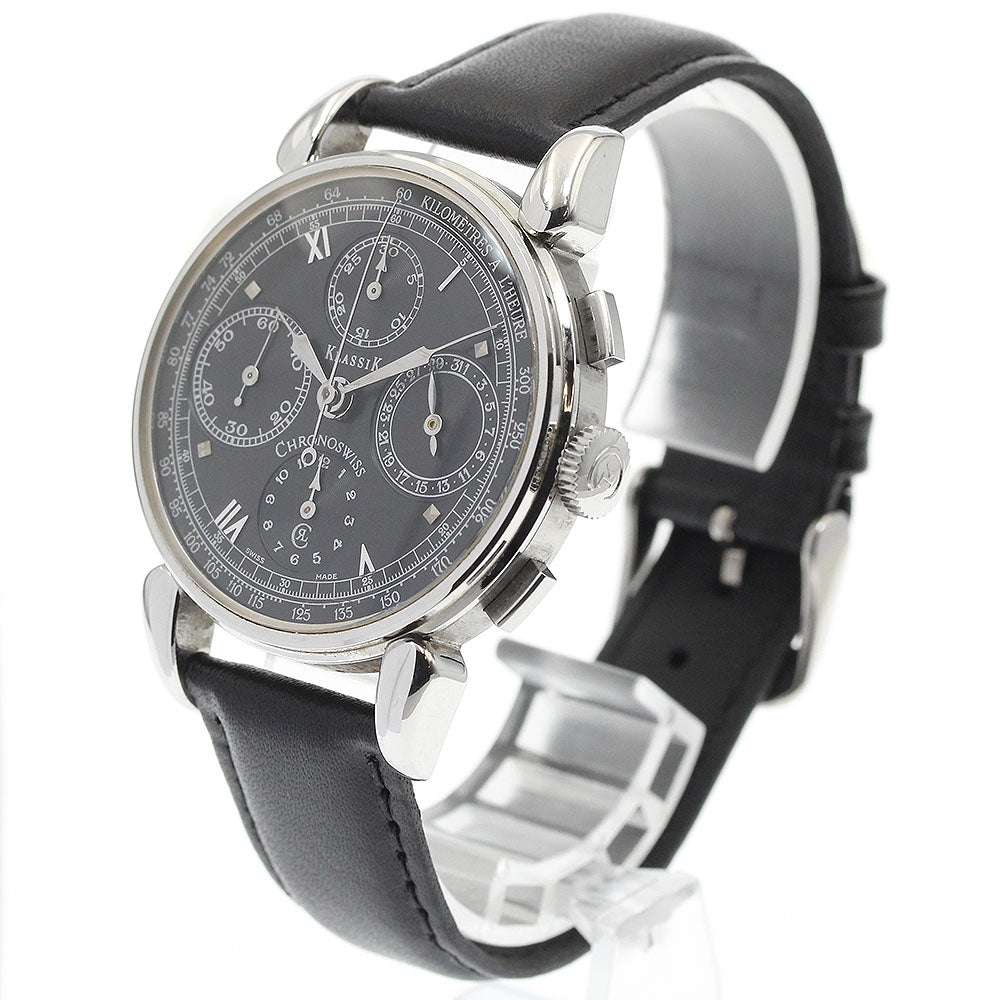 Chronoswiss CH7443 Classic Chronograph Automatic Men's Watch with Inner Box