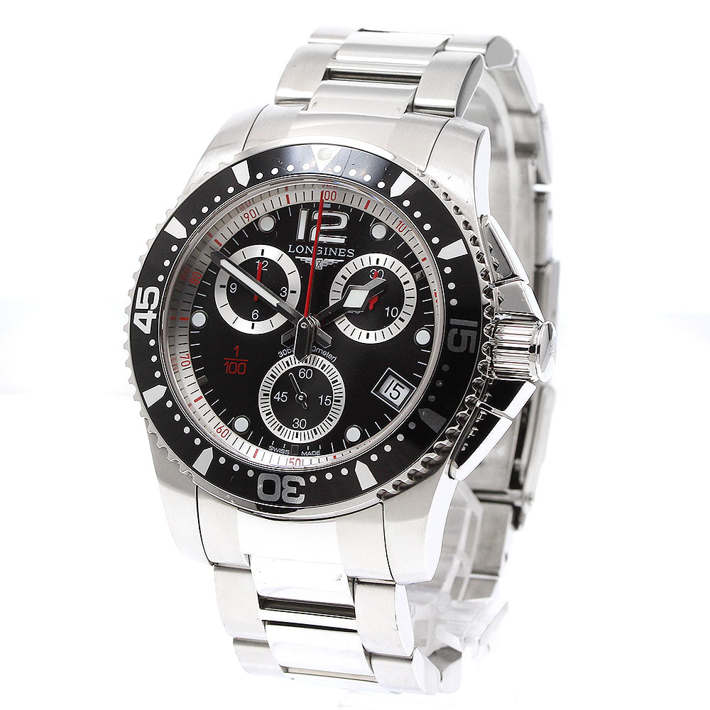 LONGINES L3.743.4 HydroConquest Chronograph Quartz Men's Watch (Good Condition)