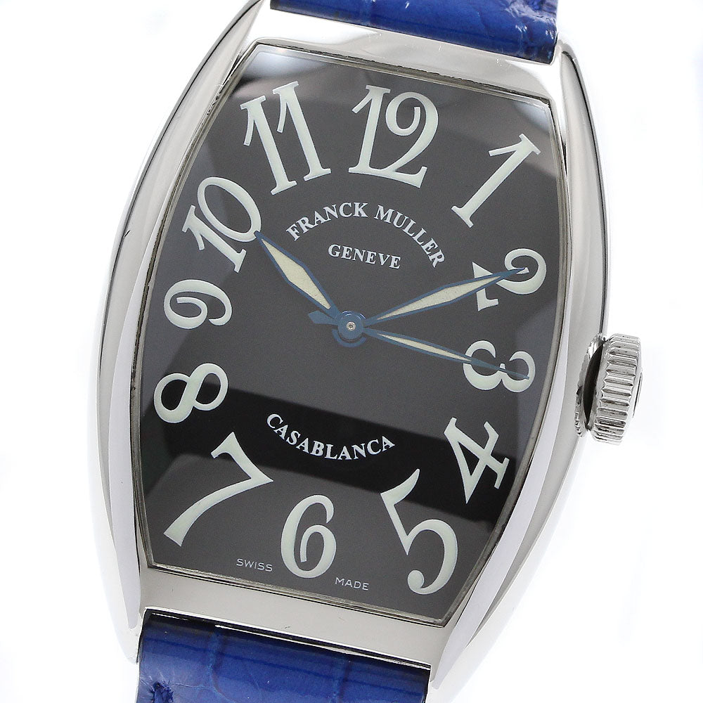 FRANCK MULLER 5850 Tonneau Curvex Casablanca Automatic Men's Watch Excellent Condition with Box