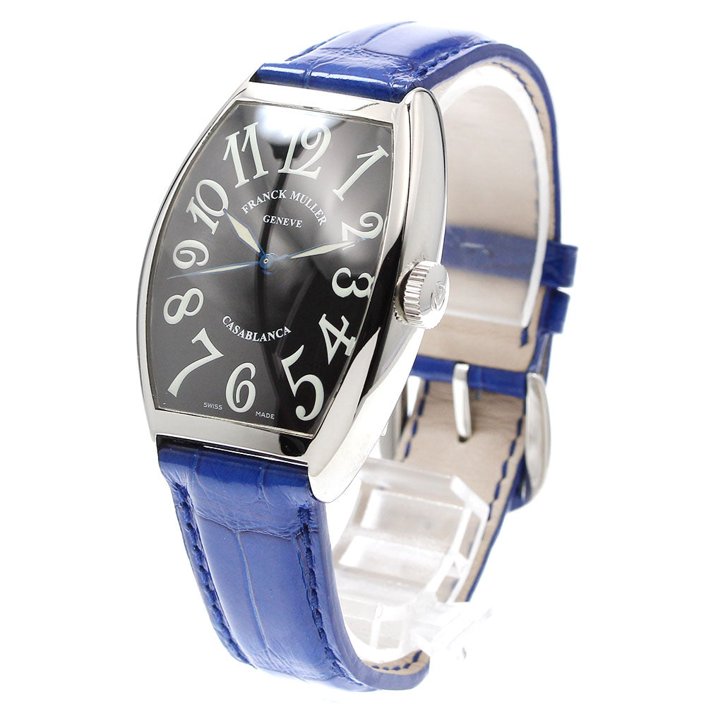 FRANCK MULLER 5850 Tonneau Curvex Casablanca Automatic Men's Watch Excellent Condition with Box