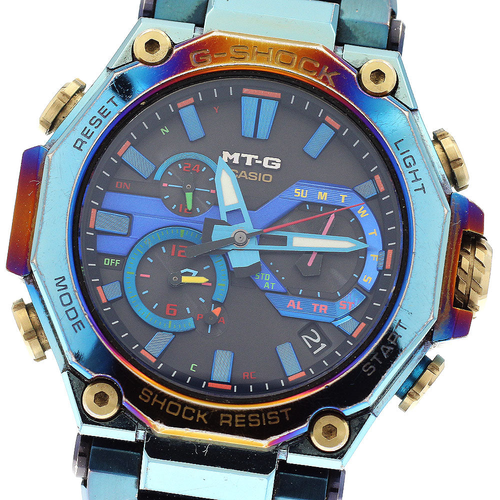 CASIO MTG-B2000PH-2AJR MT-G Blue Phoenix Solar Men's Watch (with inner box and warranty)