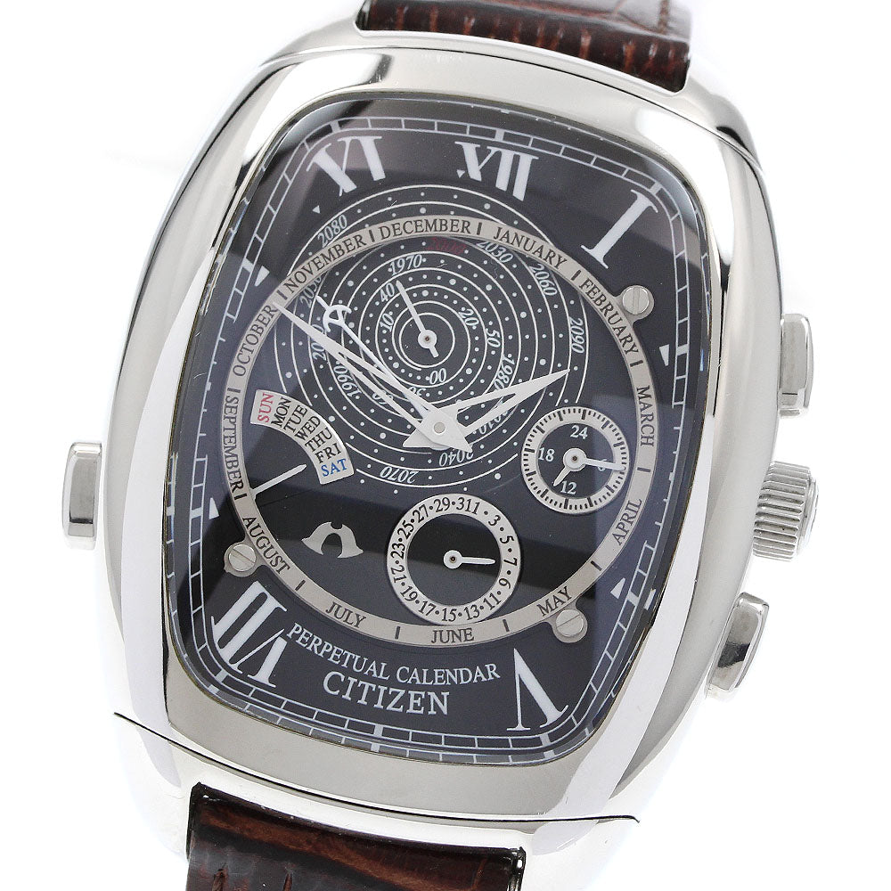 CITIZEN 6702-H27368/CTU57-0681 Campanola Perpetual Calendar Quartz Men's Watch