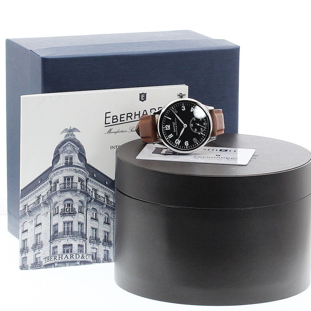 EBERHARD 21120TH Travelsetro Vitre Taro Hakase Limited Edition of 50 Small Seconds Hand-wound Men's Watch with Box and Warranty