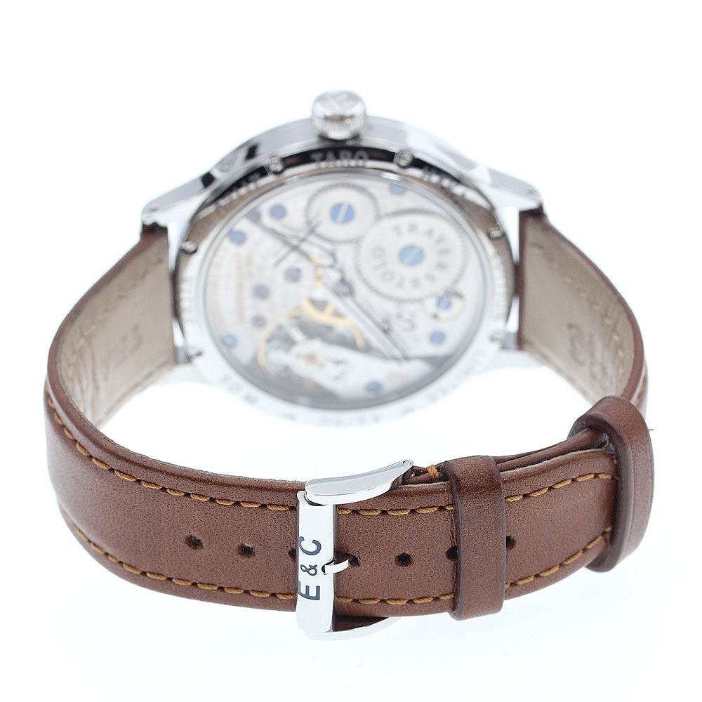 EBERHARD 21120TH Travelsetro Vitre Taro Hakase Limited Edition of 50 Small Seconds Hand-wound Men's Watch with Box and Warranty