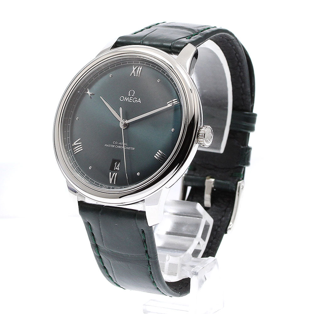 OMEGA 434.13.40.20.10.001 De Ville Prestige Date Automatic Men's Watch Excellent Condition with Box and Warranty Card
