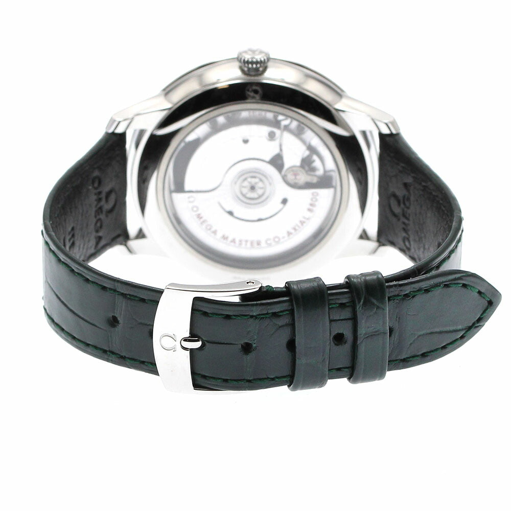 OMEGA 434.13.40.20.10.001 De Ville Prestige Date Automatic Men's Watch Excellent Condition with Box and Warranty Card