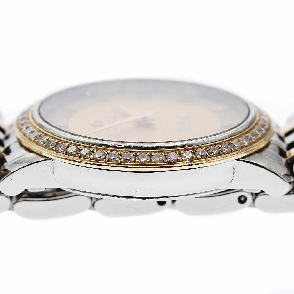 OMEGA 413.25.27.60.08.001 De Ville Prestige Diamond Bezel Quartz Ladies Watch with Warranty