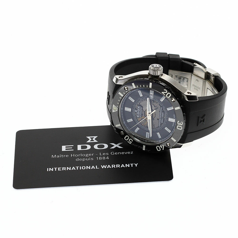 EDOX 80088-3-NIN3 Chrono Offshore 1 Professional Date Automatic Men's Watch Excellent Condition with Warranty.