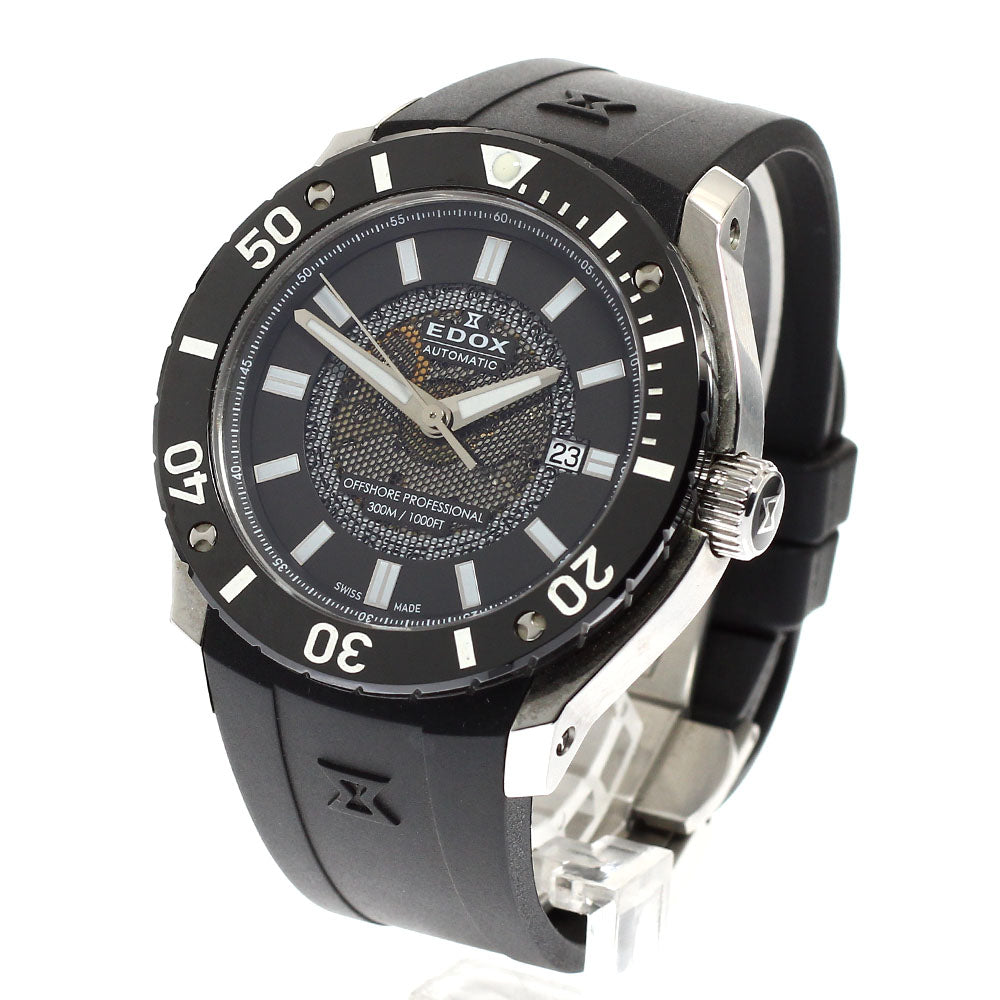 EDOX 80088-3-NIN3 Chrono Offshore 1 Professional Date Automatic Men's Watch Excellent Condition with Warranty.