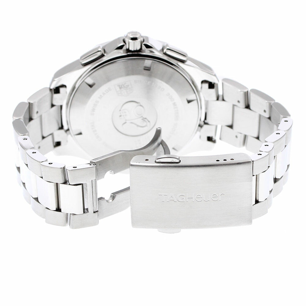 TAG Heuer CAF7011 Aquaracer Caliber S Chronograph Quartz Men's Watch (Good Condition)