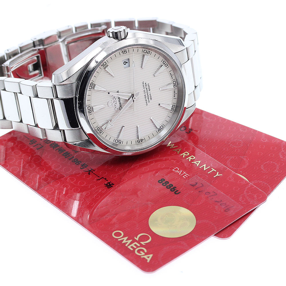 OMEGA 231.10.42.21.02.003 Seamaster Aqua Terra Master Co-Axial Automatic Men's Watch with Warranty