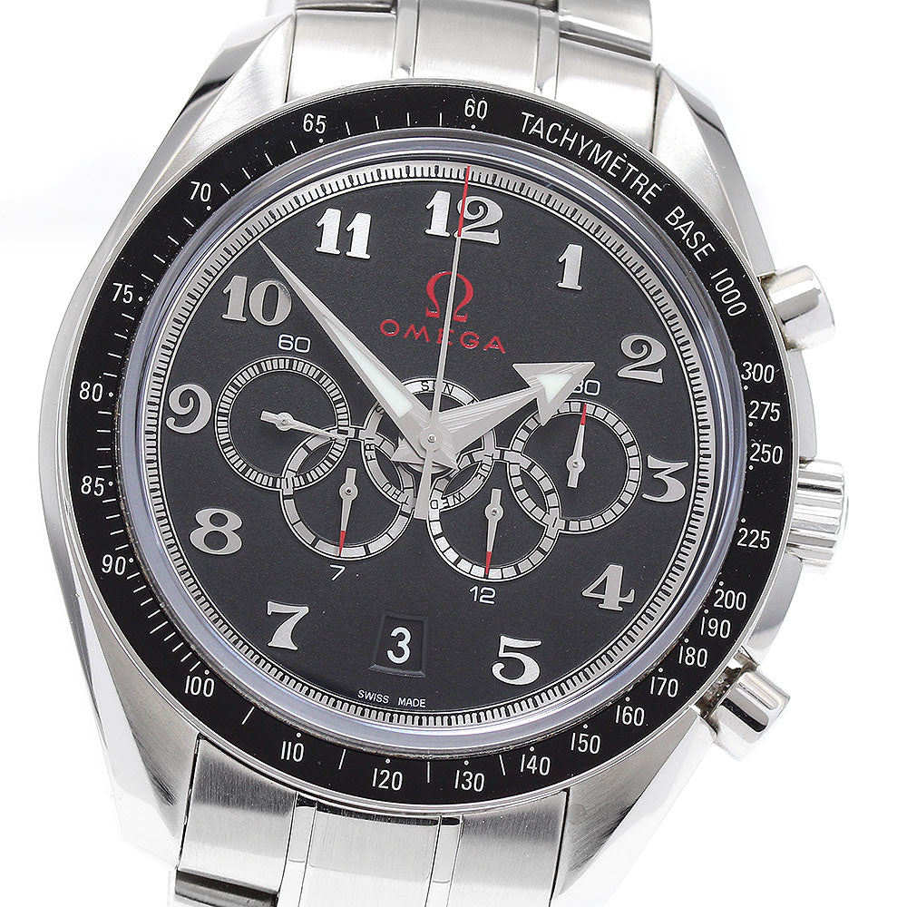 OMEGA 321.30.44.52.01.002 Olympic Collection Broad Arrow 5-Counter Chronograph Automatic Men's Watch (Good Condition)