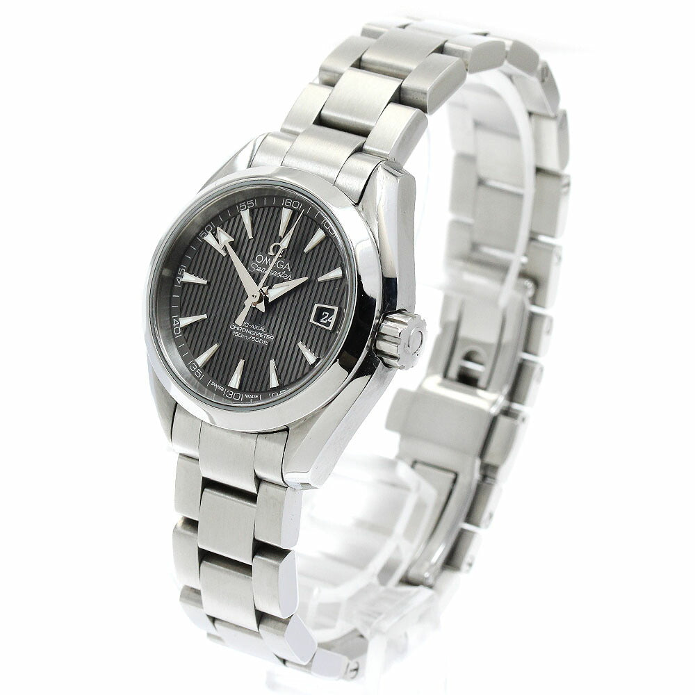 OMEGA 231.10.30.20.06.001 Seamaster Aqua Terra Date Automatic Ladies' Watch with Warranty Card