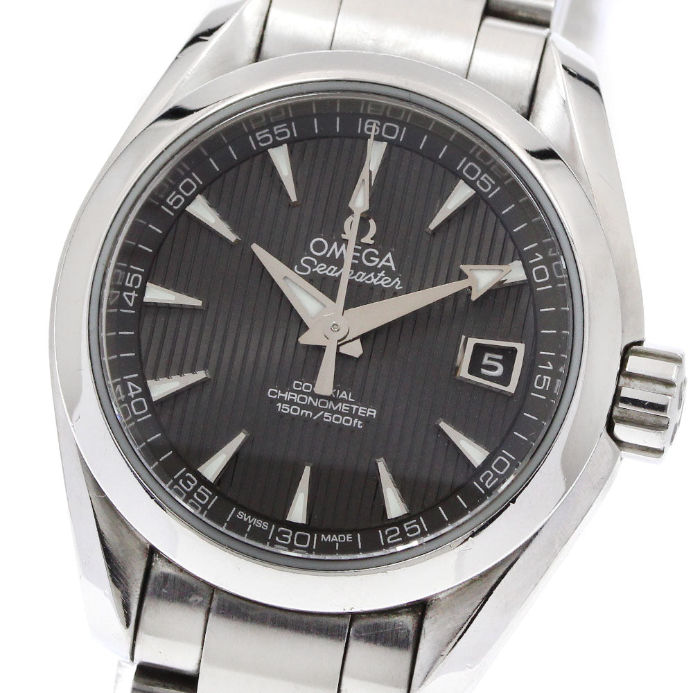 OMEGA 231.10.30.20.06.001 Seamaster Aqua Terra Date Automatic Ladies' Watch with Warranty Card