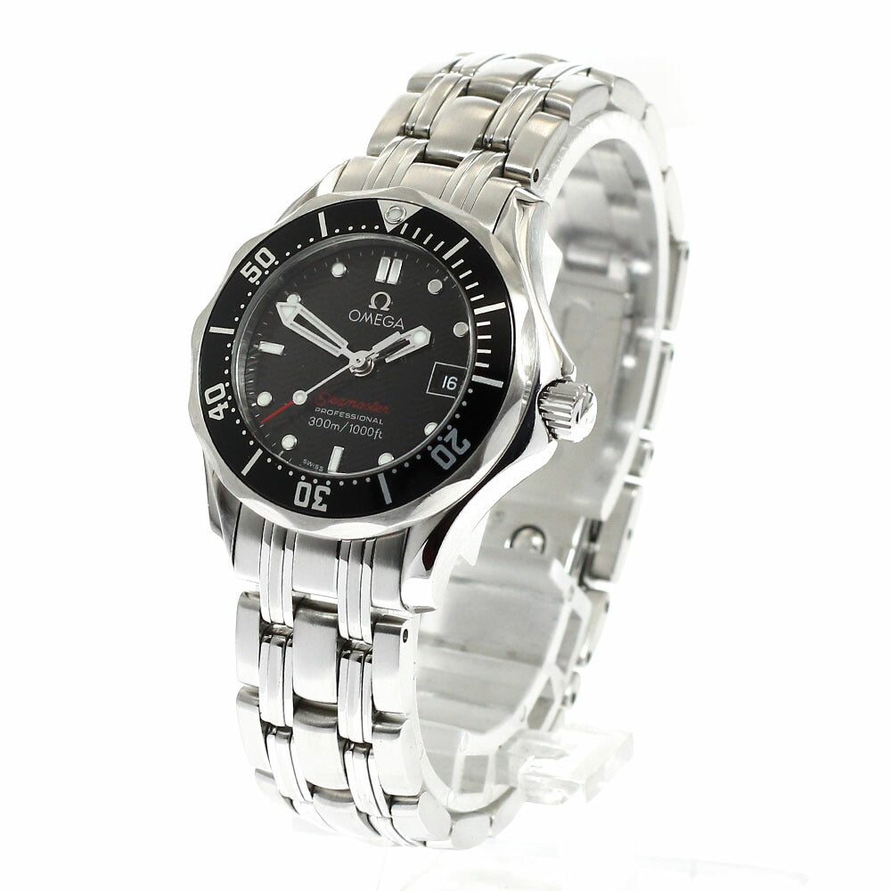 OMEGA 212.30.28.61.01.001 Seamaster 300 Date Quartz Ladies' Watch Excellent Condition with Warranty.