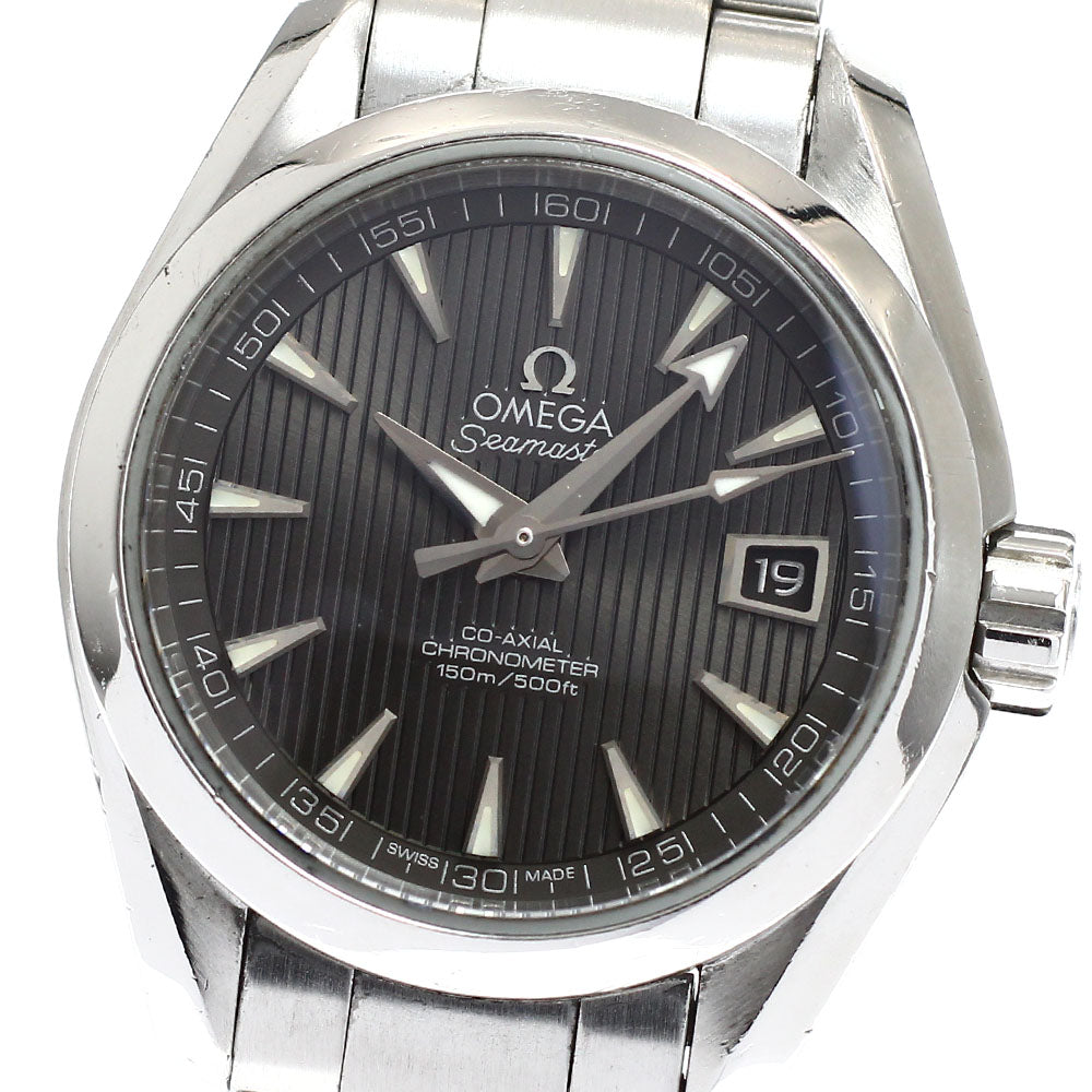 OMEGA 231.10.30.20.06.001 Seamaster Aqua Terra Date Automatic Ladies' Watch with Warranty Card
