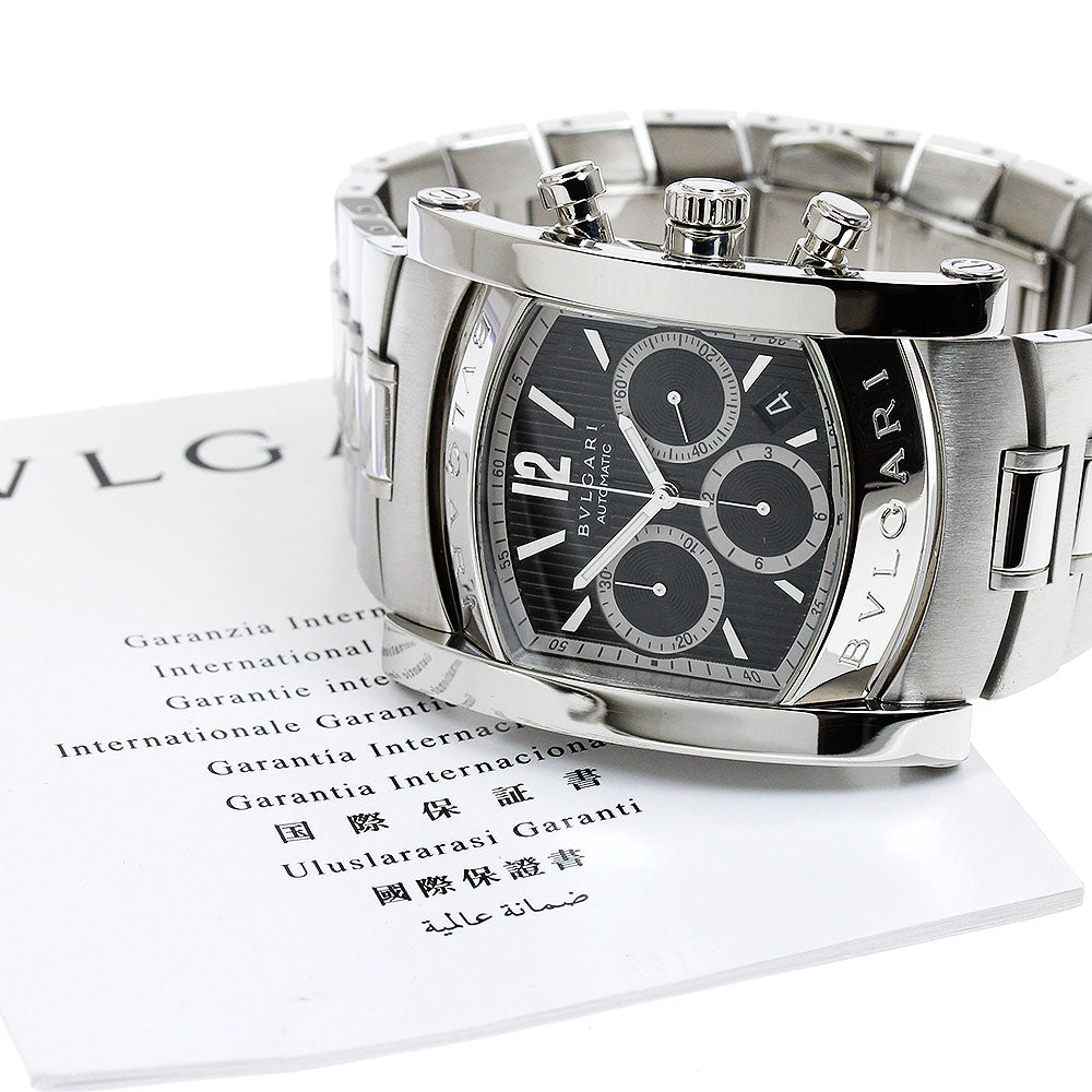 BVLGARI AA48SCH Assioma Chronograph Date Automatic Men's Watch Excellent Condition with Warranty.