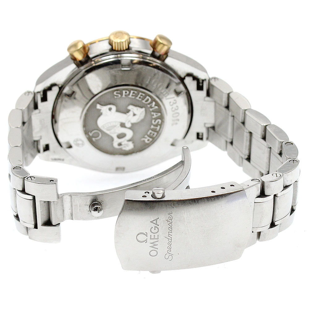 OMEGA 323.21.40.40.02.001 Speedmaster Date Chronograph Automatic Men's Watch with Warranty Card