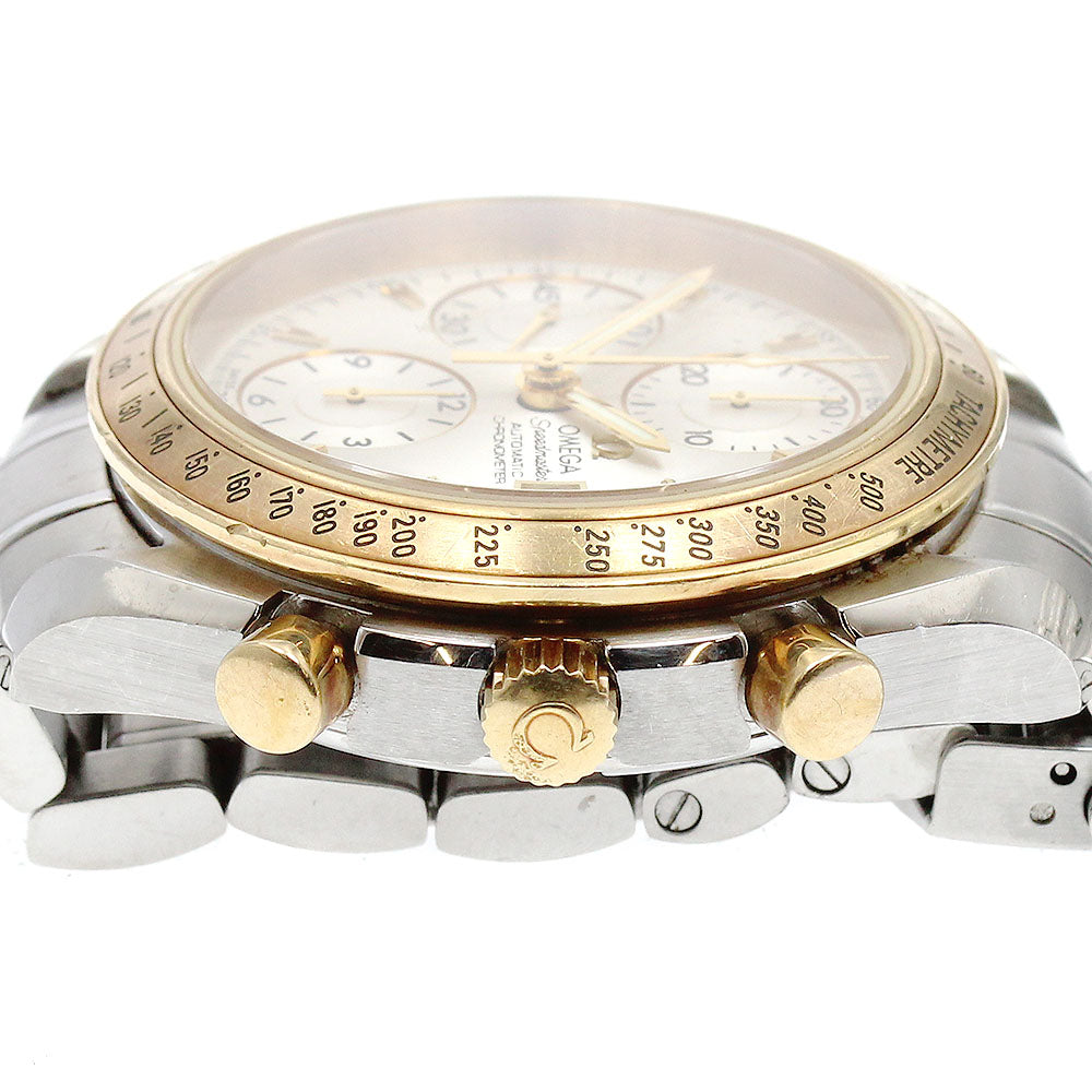 OMEGA 323.21.40.40.02.001 Speedmaster Date Chronograph Automatic Men's Watch with Warranty Card