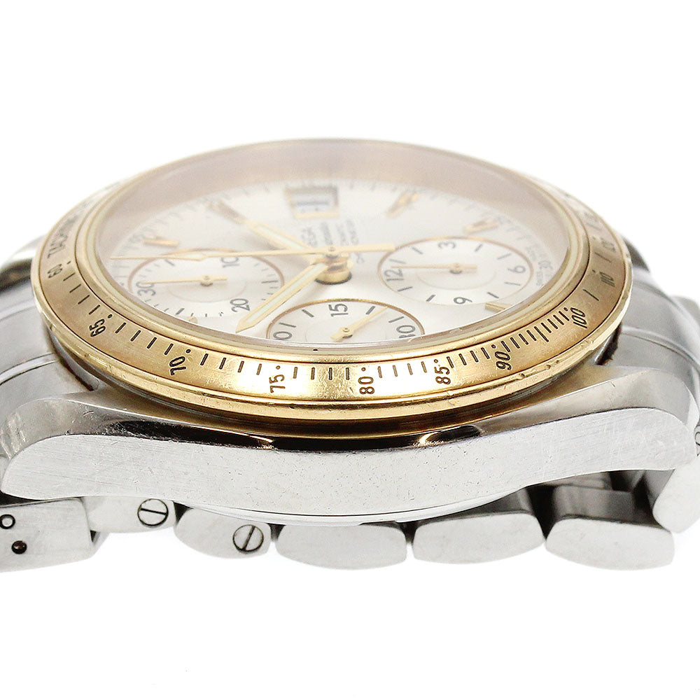 OMEGA 323.21.40.40.02.001 Speedmaster Date Chronograph Automatic Men's Watch with Warranty Card