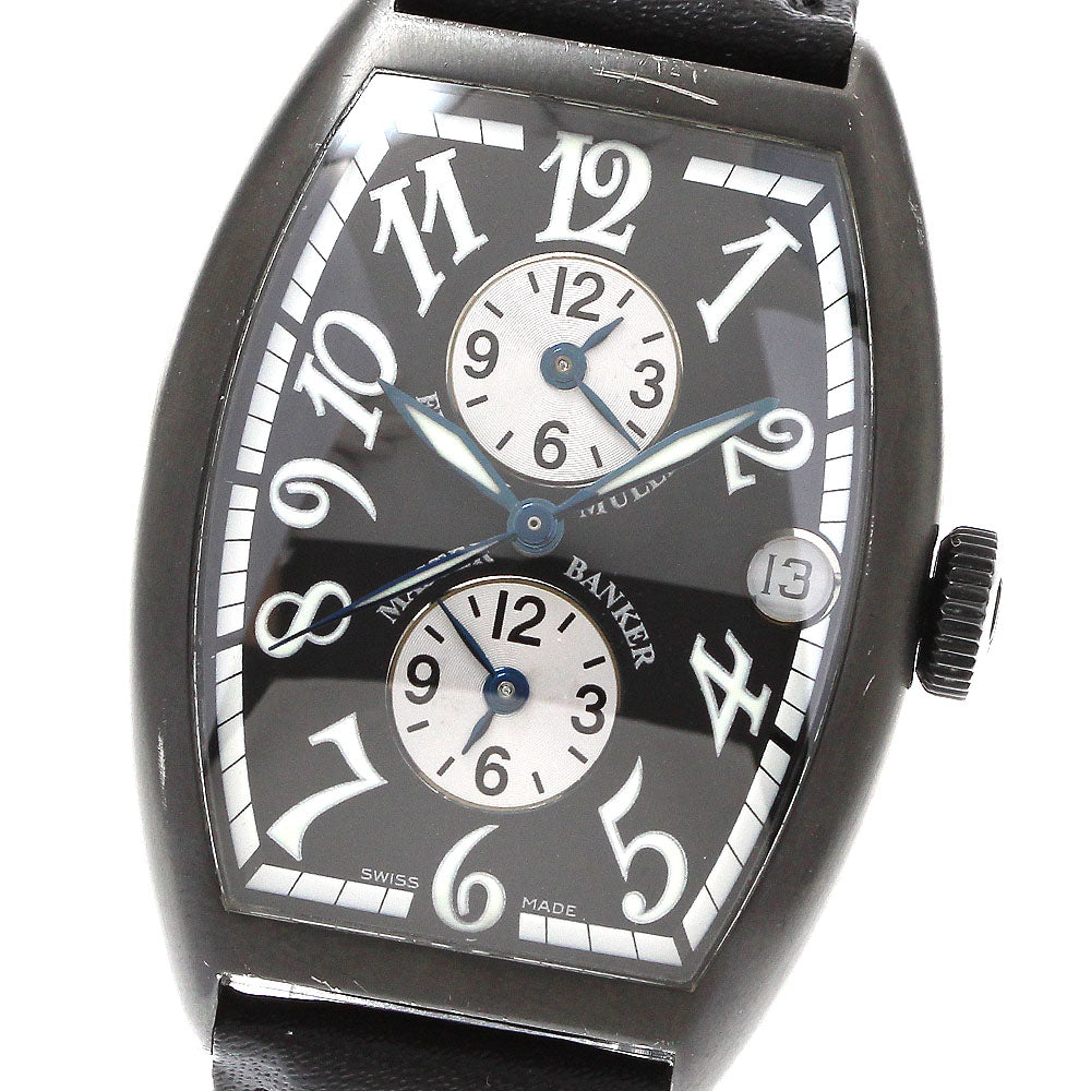 FRANCK MULLER 5850MBNR Tonneau Curvex Master Banker Date Automatic Men's Watch