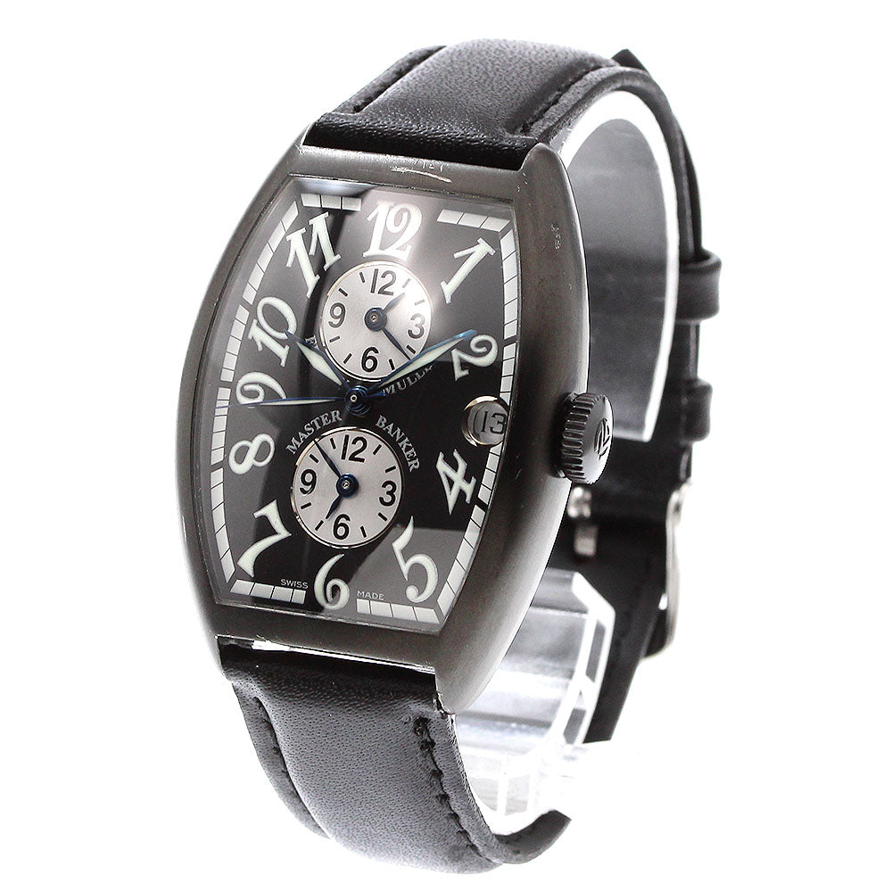 FRANCK MULLER 5850MBNR Tonneau Curvex Master Banker Date Automatic Men's Watch