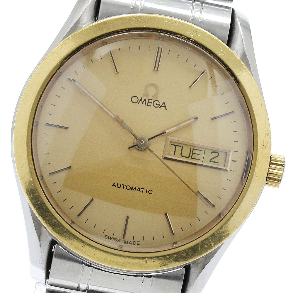 OMEGA 166.0299/5120.10 Classic YG Bezel Automatic Men's Watch