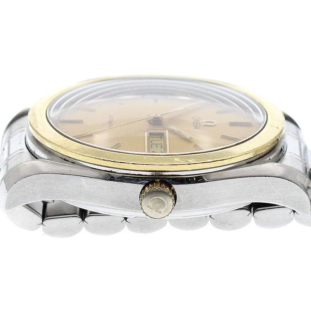 OMEGA 166.0299/5120.10 Classic YG Bezel Automatic Men's Watch