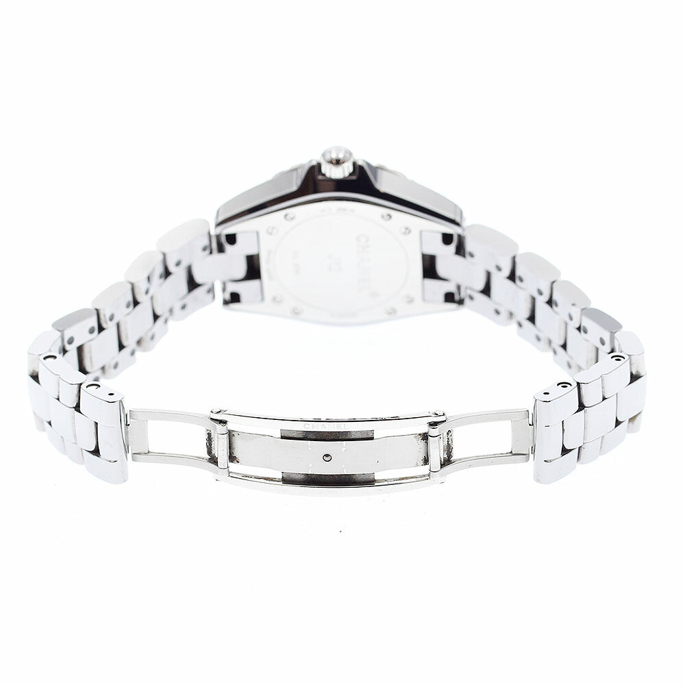 CHANEL H2565 J12 Chromatic 33mm Diamond Bezel 8P Quartz Ladies Watch Excellent Condition with Warranty Card