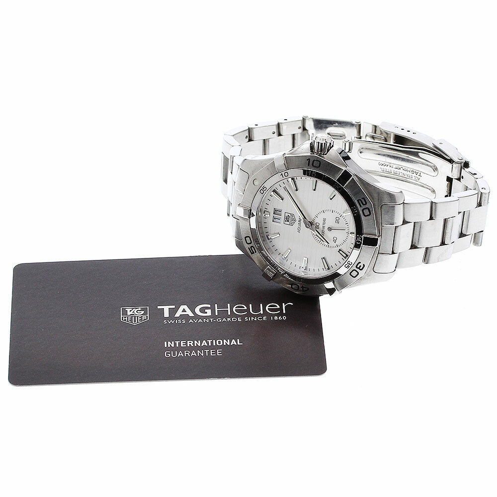 TAG Heuer WAF1015.BA0822 Aquaracer Grand Date Quartz Men's Watch with Warranty