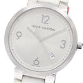 LOUIS VUITTON Q1D01 Tambour Damier Date Quartz Men's Watch