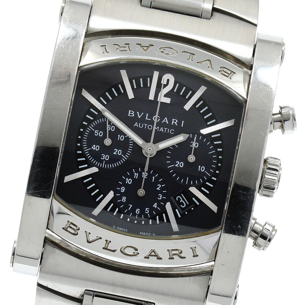 BVLGARI AA44SCH Assioma Chronograph Date Automatic Men's Watch
