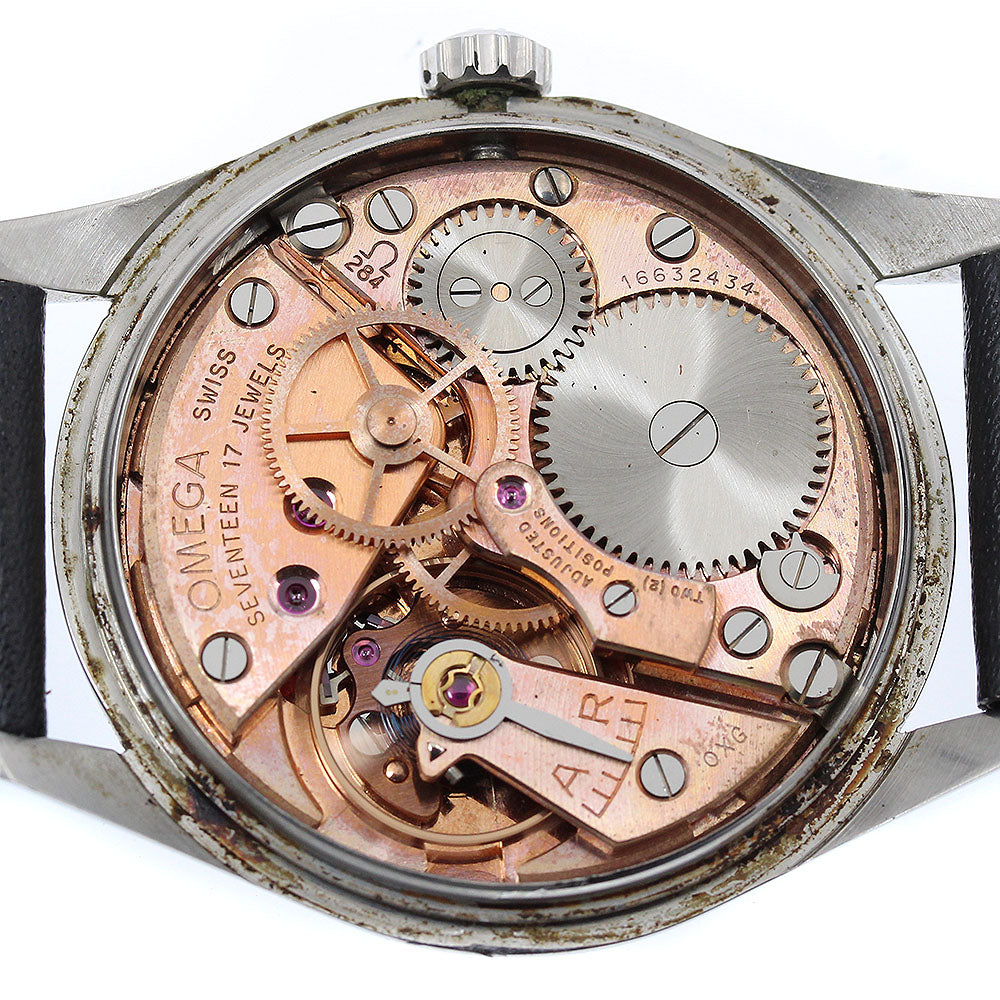 OMEGA Y6042 Round Cal.284 Vintage Hand-wound Men's Watch