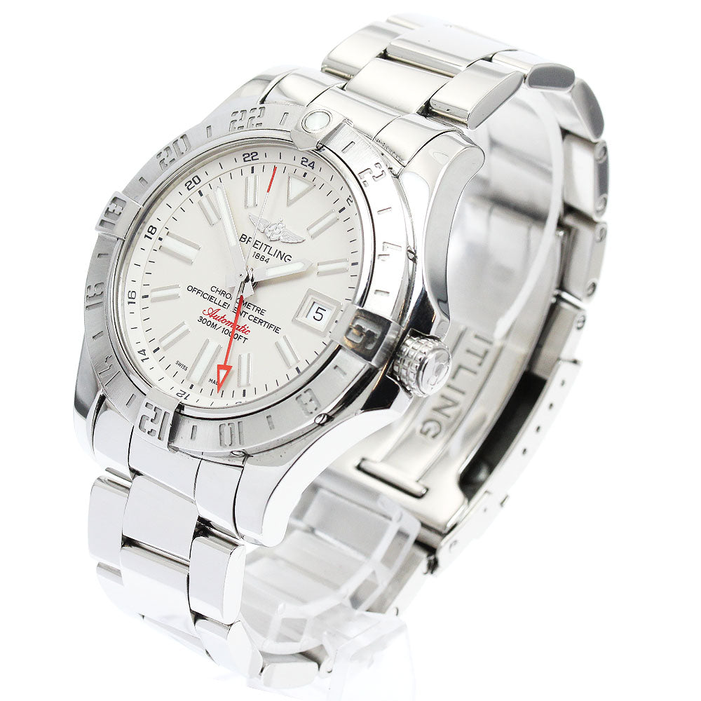 BREITLING A32390 Avenger II GMT Date Automatic Men's Watch with Warranty Card